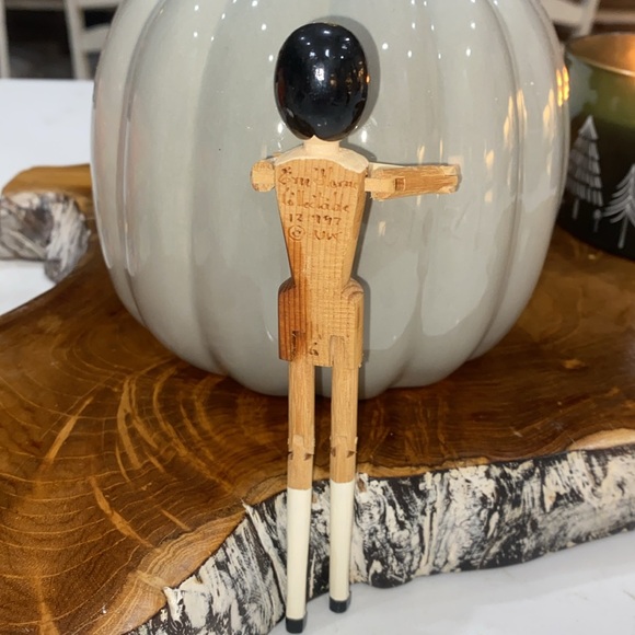 Signed Eric Horne Wooden Ballerina Doll - Picture 3 of 3